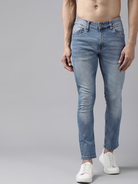 

Roadster Men Blue Skinny Fit Mid-Rise Clean Look Stretchable Jeans
