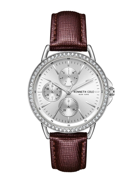 

Kenneth Cole Women Silver-Toned Analogue Watch KC51066001LD