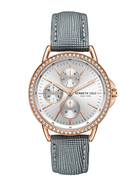 

Kenneth Cole Women Silver-Toned Analogue Watch KC51066003LD