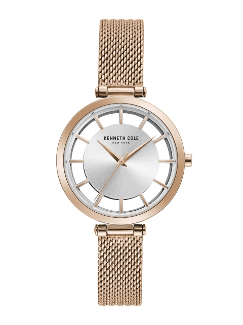

Kenneth Cole Women Silver-Toned Analogue Watch KC50796004LDW
