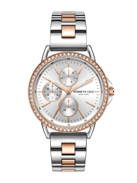 

Kenneth Cole Women Silver-Toned Analogue Watch KC51066007LD