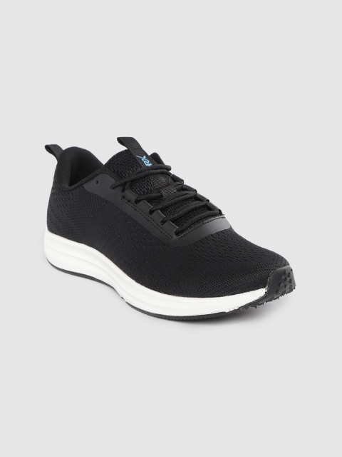 

HRX by Hrithik Roshan Women Black Woven Design Front Runner Shoe