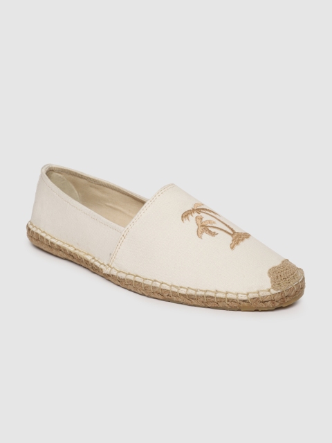 

Mast & Harbour Men Off-White Espadrilles