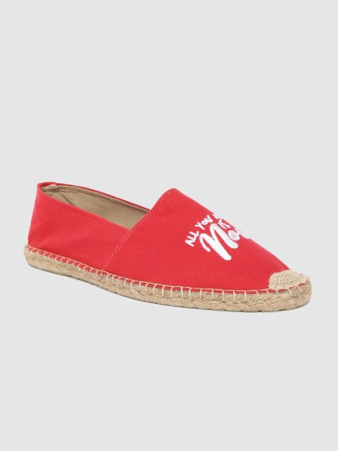 

Mast & Harbour Men Red Espadrilles