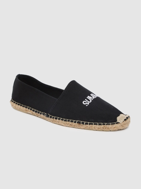 

Mast & Harbour Men Black Espadrilles