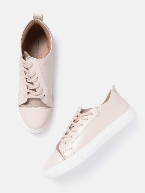 

DressBerry Women Beige Sneakers