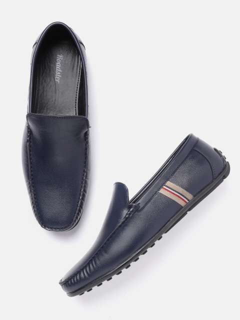 

Roadster Men Navy Blue Driving Shoes