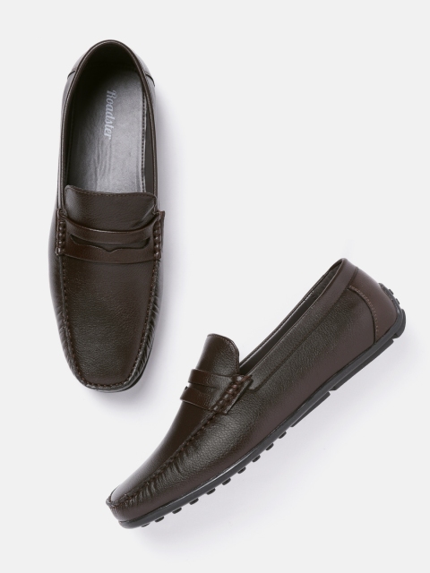 

Roadster Men Coffee Brown Driving Shoes