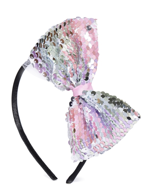 

Toniq Kids Black & Pink Embellished Hairband