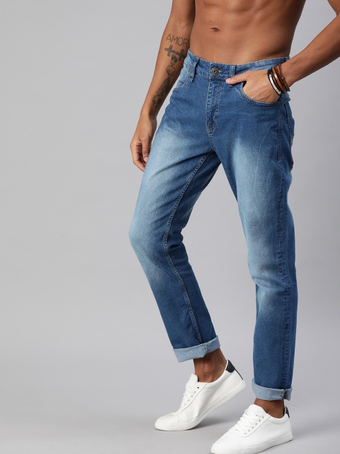 

Roadster Men Blue Skinny Fit Mid-Rise Clean Look Stretchable Jeans