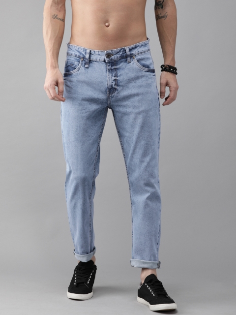 

Roadster Men Blue Slim Tapered Fit Mid-Rise Clean Look Stretchable Jeans