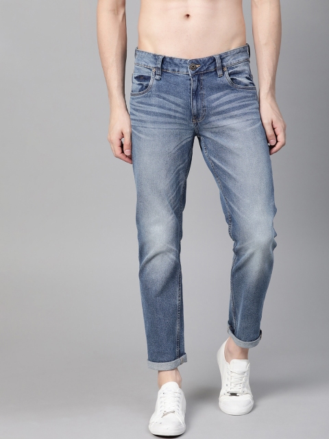 

Roadster Men Blue Slim Tapered Fit Mid-Rise Clean Look Stretchable Jeans