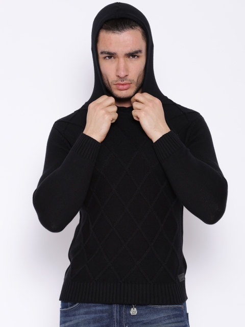 

Pepe Jeans Black Hooded Sweater