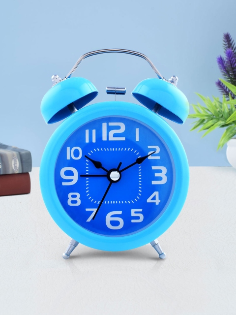 

Archies Blue Round Printed Analogue 9 x 12.5 CM Alarm Clock