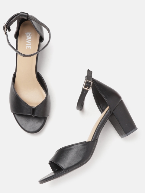

Lavie Women Black Solid Heels