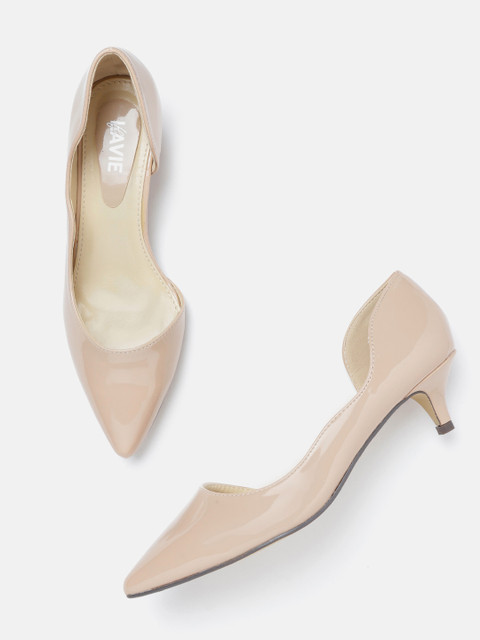 

Lavie Women Beige Solid Pumps