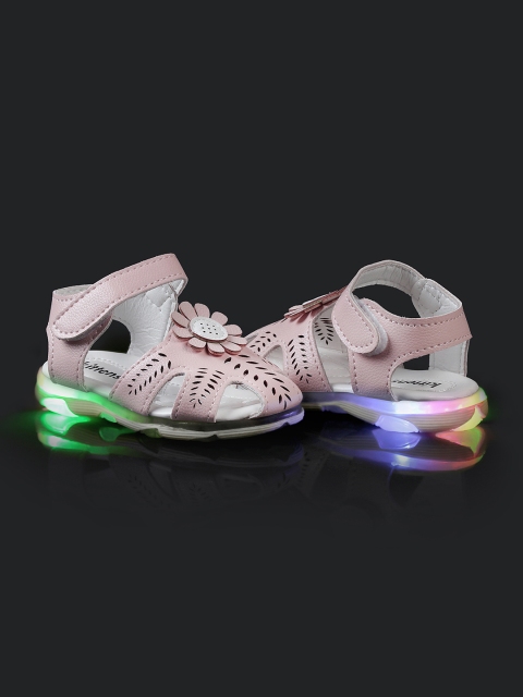 

Kittens Girls Pink Embellished Comfort Sandals