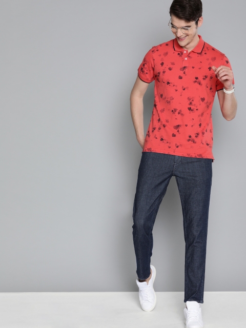 

Mast & Harbour Men Blue Slim Tapered Fit Mid-Rise Clean Look Stretchable Jeans
