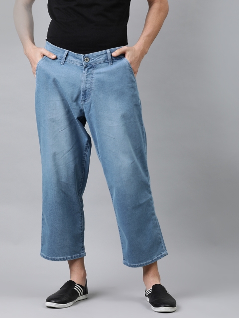 

Mast & Harbour Men Blue Flared Mid-Rise Clean Look Stretchable Jeans