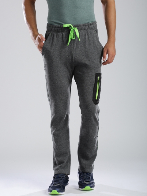 

HRX by Hrithik Roshan Grey Melange Active Track Pants