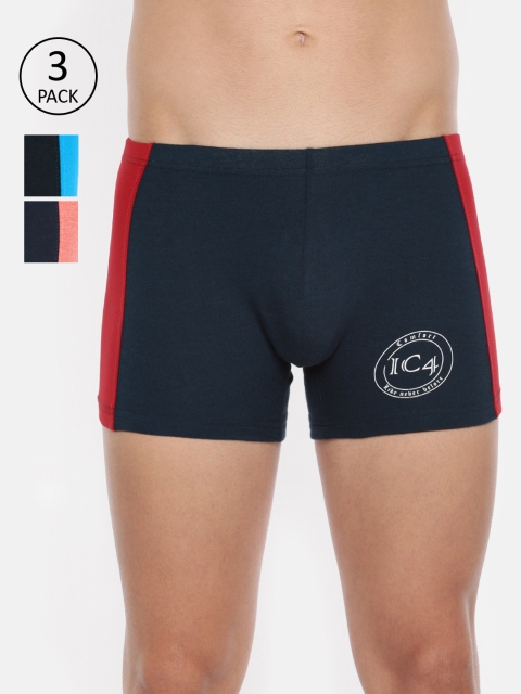 

IC4 Men Pack of 3 Assorted Colourblocked Trunks 0310REORTBP3