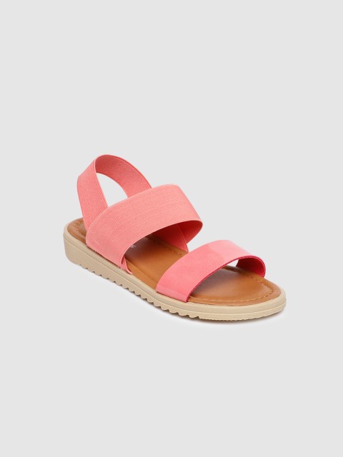 

Kittens Girls Pink Solid Open Toe Flats