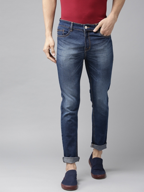 

Hubberholme Men Blue Slim Fit Mid-Rise Clean Look Jeans