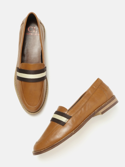 

Carlton London Women Tan Brown Loafers