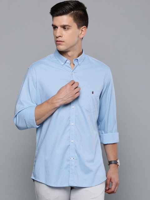 

Louis Philippe Sport Men Blue Slim Fit Printed Casual Shirt