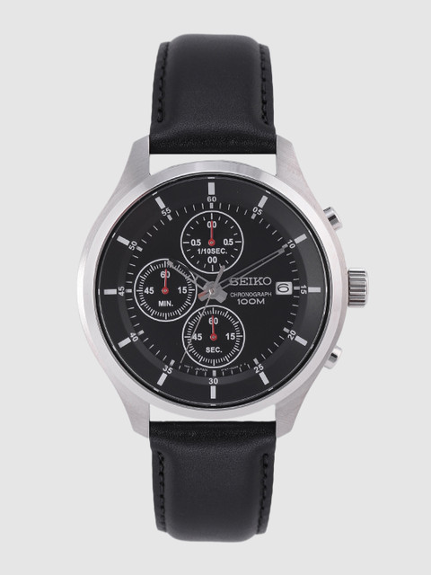 

SEIKO Chronograph Men Black Analogue watch SKS539P2