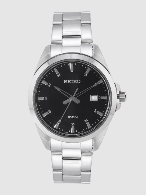 

SEIKO Men Black Analogue watch SUR209P1