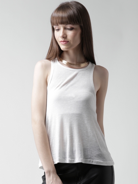 

FOREVER 21 White Tank Top