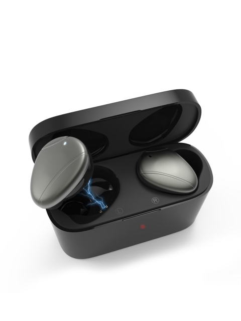 

Wings Unisex Black Alpha M True Wireless Earbuds with Touch Sensor Control
