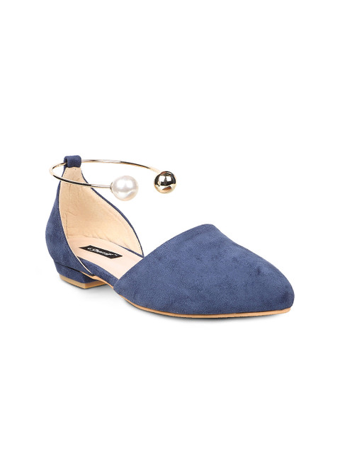 

Sherrif Shoes Women Navy Blue Solid Mules
