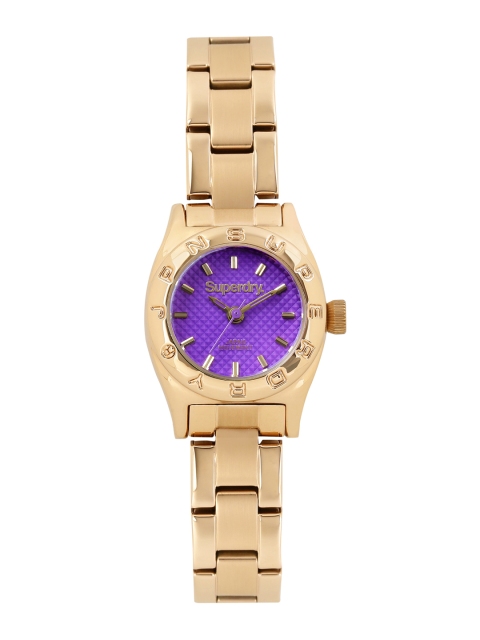 

Superdry Women Purple Dial Watch SYL158VRGM