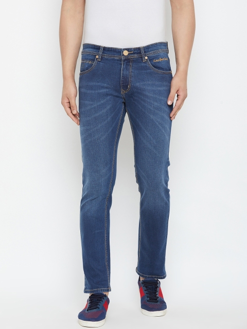 

KROSSSTITCH Men Blue Slim Fit Mid-Rise Clean Look Jeans