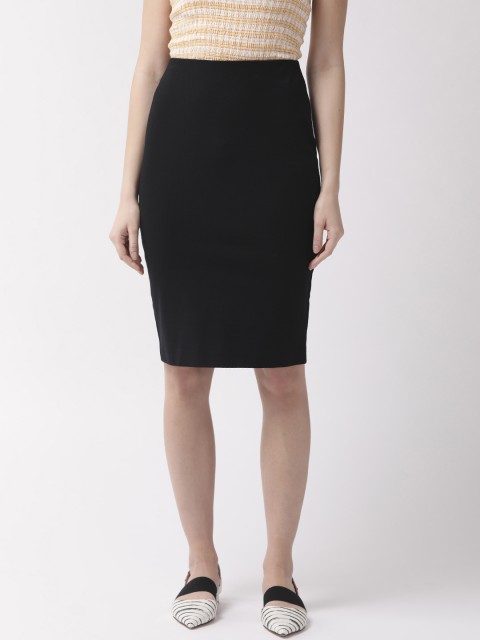 

Marks & Spencer Black Pencil Skirt With Back Slit
