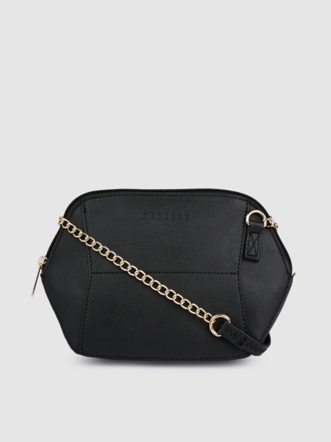 

Caprese Black Solid Ashley Sling Bag