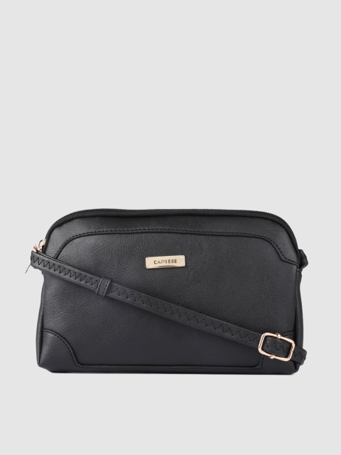 

Caprese Black ASHELY Solid Sling Bag