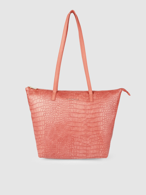 

Caprese Pink Textured Shoulder Bag