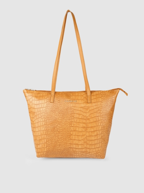 

Caprese Yellow Textured Shoulder Bag