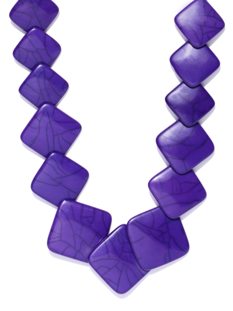 

Carlton London Blue Textured Necklace