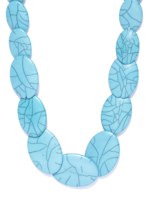 

Carlton London Blue Textured Necklace