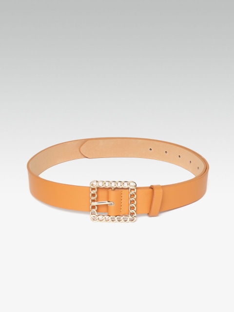 

20Dresses Women Tan Brown Solid Belt