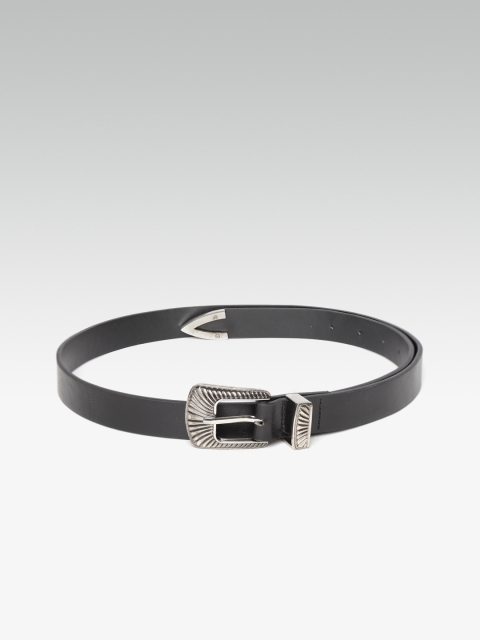 

20Dresses Women Black Solid Belt