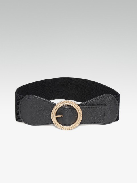 

20Dresses Women Black Solid Belt