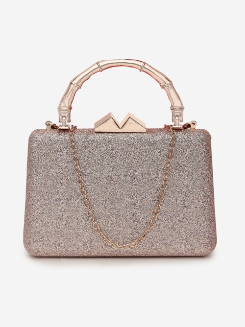 

20Dresses Rose Gold Textured Clutch