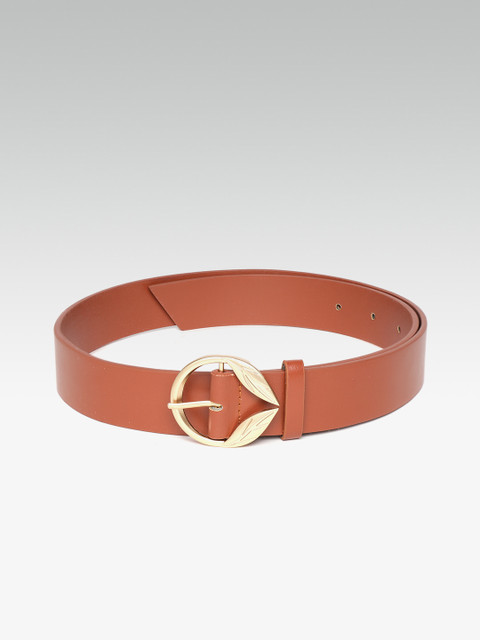 

20Dresses Women Brown Solid Belt