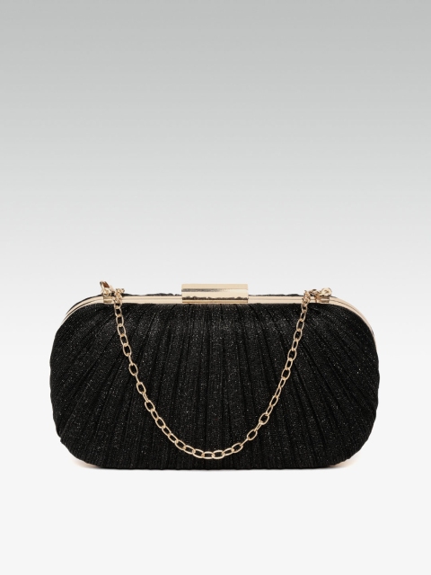 

20Dresses Black Shimmer Textured Box Clutch