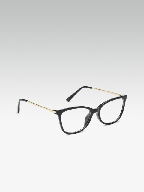 

20Dresses Women Black Solid Full Rim Cateye Frames SG0274